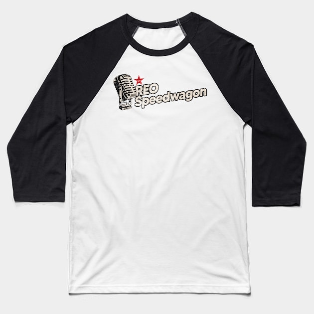 REO Speedwagon / Vintage Baseball T-Shirt by graptail